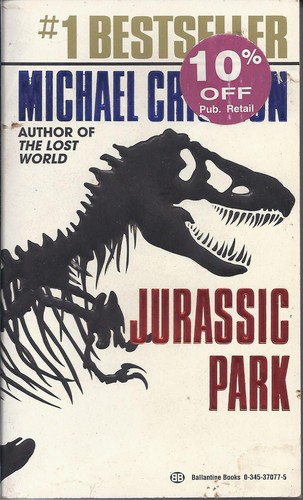 Jurassic Park (Paperback, 1993, Ballantine Books)