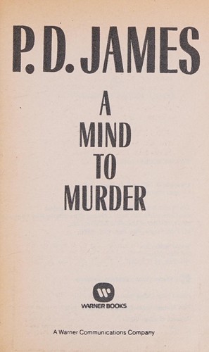 A  mind to murder (1982, Warner Books)