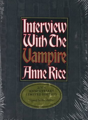 Anne Rice: Interview with the Vampire (Hardcover, Alfred A. Knopf, Brand: Alfred A. Knopf)