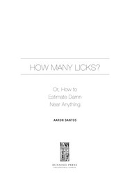 How many licks? (2009, Running Press)