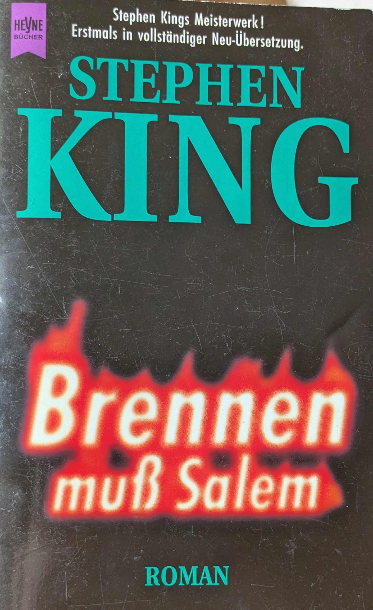 Stephen King (duplicate): Brennen muss Salem (Paperback, German language, 1995, Heyne)